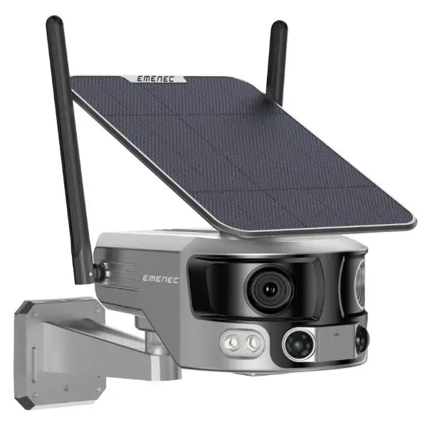 Emenec solar kamera: Güneş paneliyle çalışan kablosuz güvenlik kamerası. Solar aydınlatma ve akıllı güvenlik sistemleri.